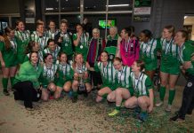 Swanettes win first title in history