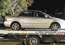 Vehicle impounded in Sale