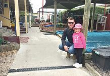 Dry feet at Gwenfa Hampton