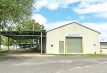 New verandah extension at showground