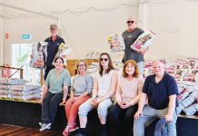 Massive donation of dog food to the Loch Sport Community House