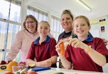 Healthy eating at Boisdale Consolidated School