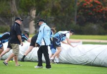 Wet weather disrupts cricket once again