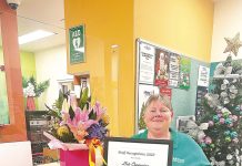 Dob’s 32 years at Gippsland Centre