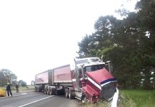 B-double finds trouble