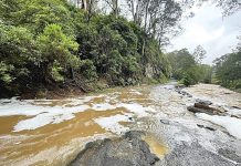 Wild weather on Boxing Day