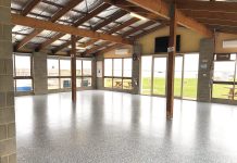 Port Albert Water Sports and Safety Centre’s new flooring
