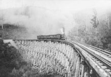 Railway journey back in time