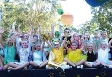 Maffra Mardi Gras reaches outer space