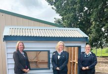 Cubby houses built at Fulham Correctional Centre donated