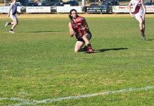 Maffra footy favourite Beddgy reaches the 250 milestone