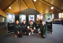 Gippsland Grammar students in awe of planetarium