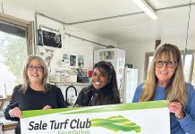 Sale Turf Club contributes to injured and orphaned wildlife