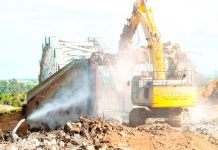 Kilmany rail underpass demolished