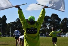 Gippsland goal umpire reaches 550 game milestone