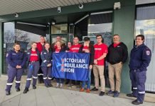 Ambulance union in Gippsland protest work conditions