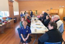 Longford students visit Sale Bridge Club