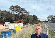 Bridge strengthening works underway on Myrtlebank-Fulham Rd