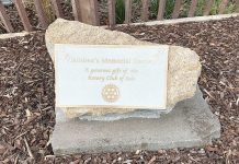 Peaceful place for reflection: new garden at Sale Cemetery