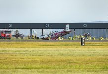 Student pilot unscathed after Roulette incident