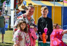 Sun shines on the Sale Show