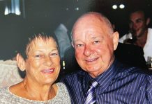 60th Anniversary, Former Sale residents Wayne and Krystyna Bond