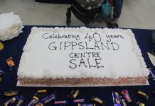 Gippsland Centre Sale celebrations