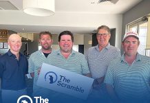 Scrambling to the Gold Coast representing Maffra Golf Club