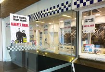 Extra police support at Sale Police Station