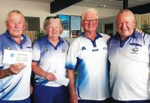 Mixed medley winners at Sale Bowls Club