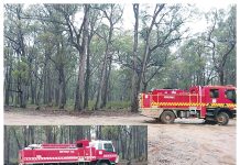 Fire threat contained