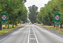 Tinamba slows down to 50 km/h