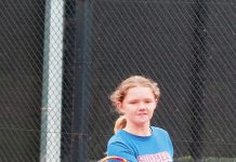 Players battle opponents and rain at Maffra Lawn Tennis Club