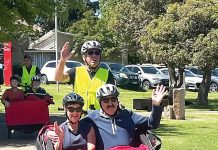 Ashleigh House resident embrace Cycling Without Age movement
