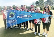 Success for Maffra in division four: Bowls