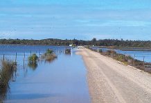 Push to review flood overlay