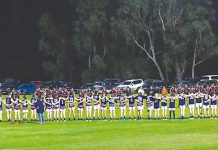 Bomber blitz under lights: NGFNL football