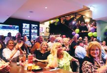 Big crowd sees Phil’s shave