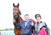 Thumbs up for local racing winner