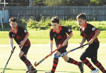 Ideal conditions as East Gippsland hockey resumes