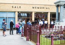 Voters and volunteers out early