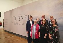 Turner & Australia exhibition launch attended by 350 people