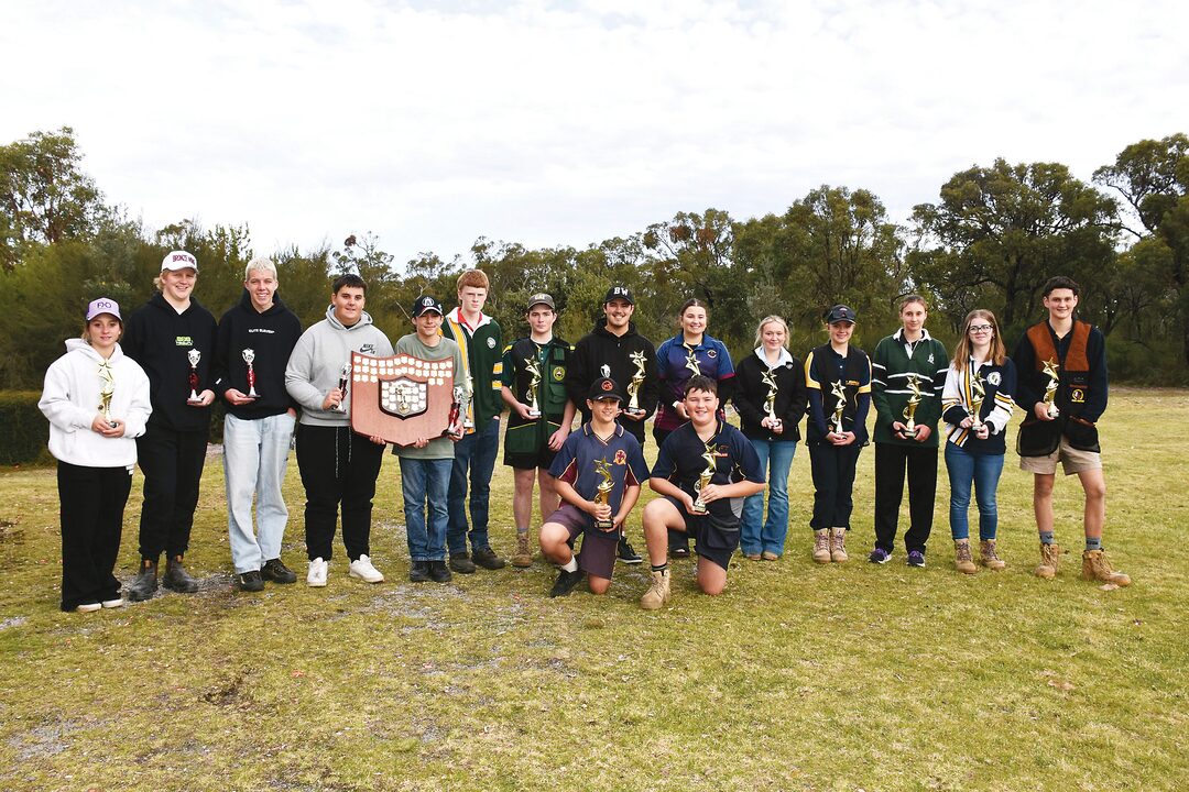 Students on target at Sale shooting range