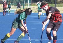 Winter chill tests East Gippsland hockey players