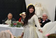 Mock wedding celebrated at residential home