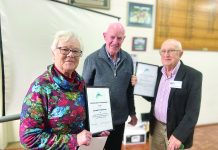 Forty historical society members attend Sale meeting