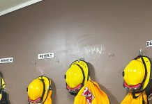 Loch Sport fire brigade’s Lyn Krejci leads by example