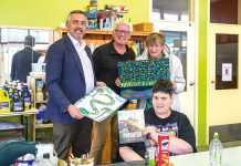 Darren Chester at George Gray Centre