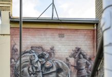 Stratford mural embodies service and sacrifice