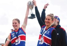 First game, first kick, first goal: Ash Centra’s AFLW debut